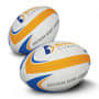 White Rugby League Ball Pro