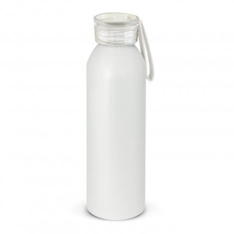 Gloss White Hydro Metal Bottle - 600ml