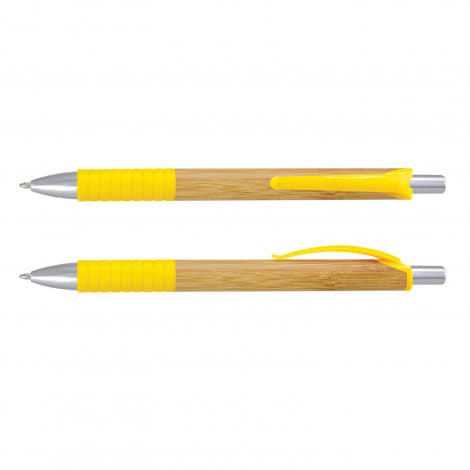 Yellow Trinity Bamboo Pen