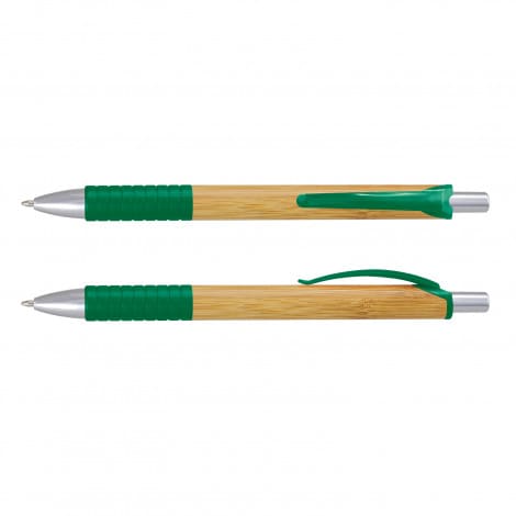 Dark Green Trinity Bamboo Pen