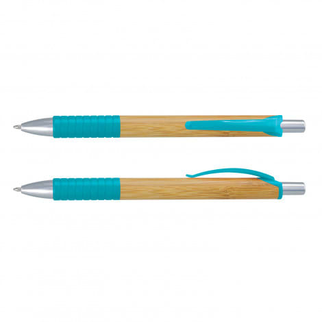 Light Blue Trinity Bamboo Pen