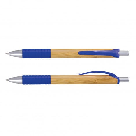 Dark Blue Trinity Bamboo Pen