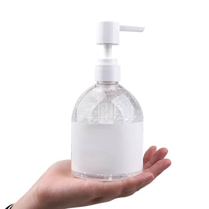 Clear 500ml Hand Sanitiser Gel 