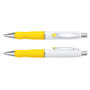 Yellow Turbo Pen - White Barrel