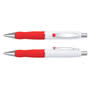 Red Turbo Pen - White Barrel