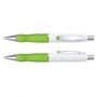 Bright Green Turbo Pen - White Barrel