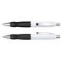 Black Turbo Pen - White Barrel