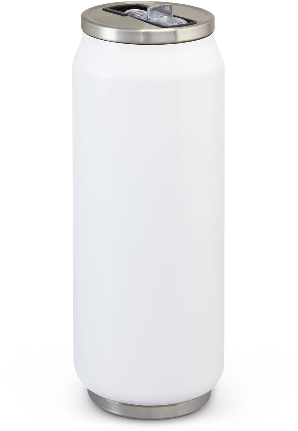 Gloss White Canister Vacuum Bottle