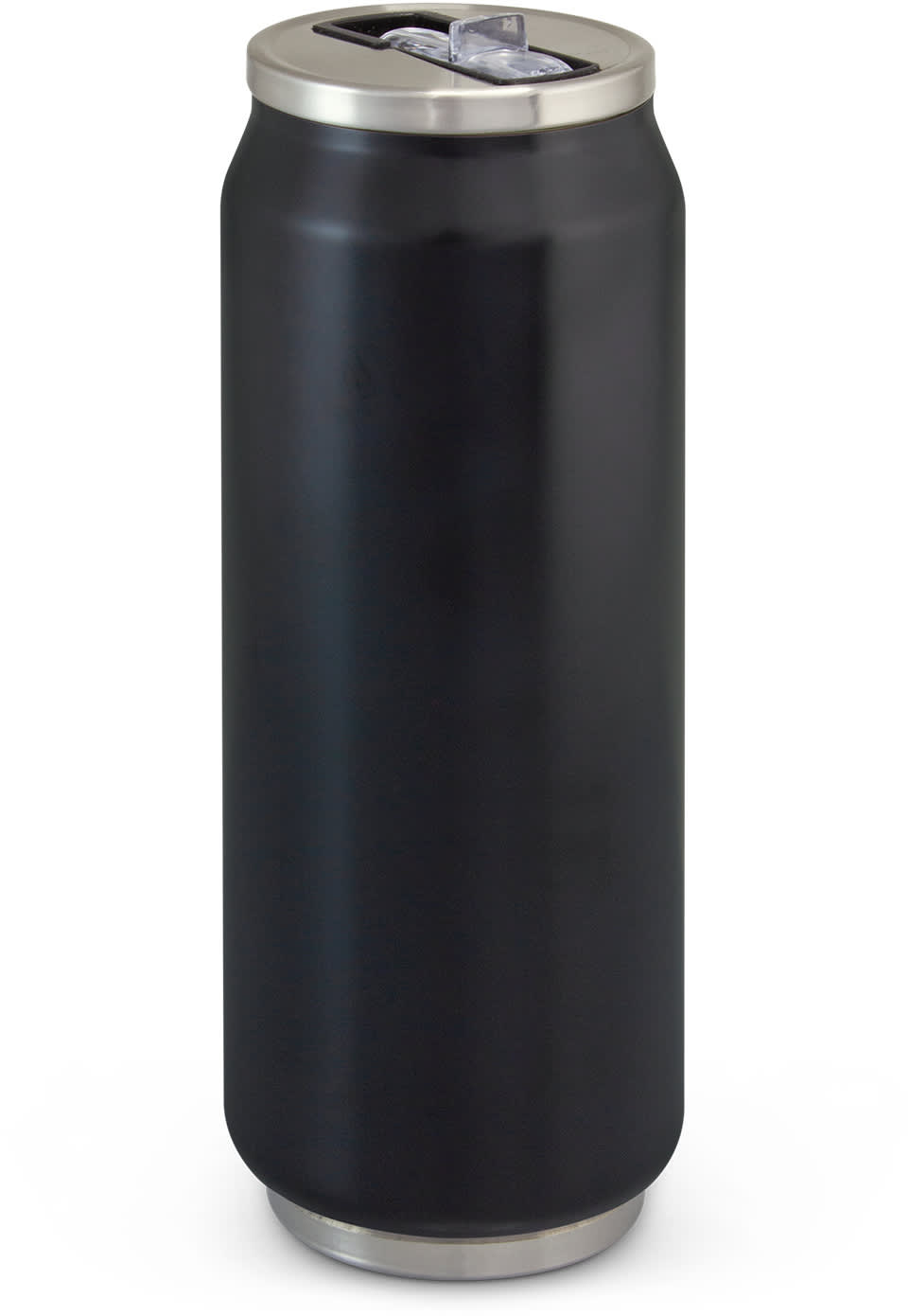 Matt Black Canister Vacuum Bottle