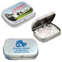 Custom Sugar-Free Breath Mints in Silver Tin