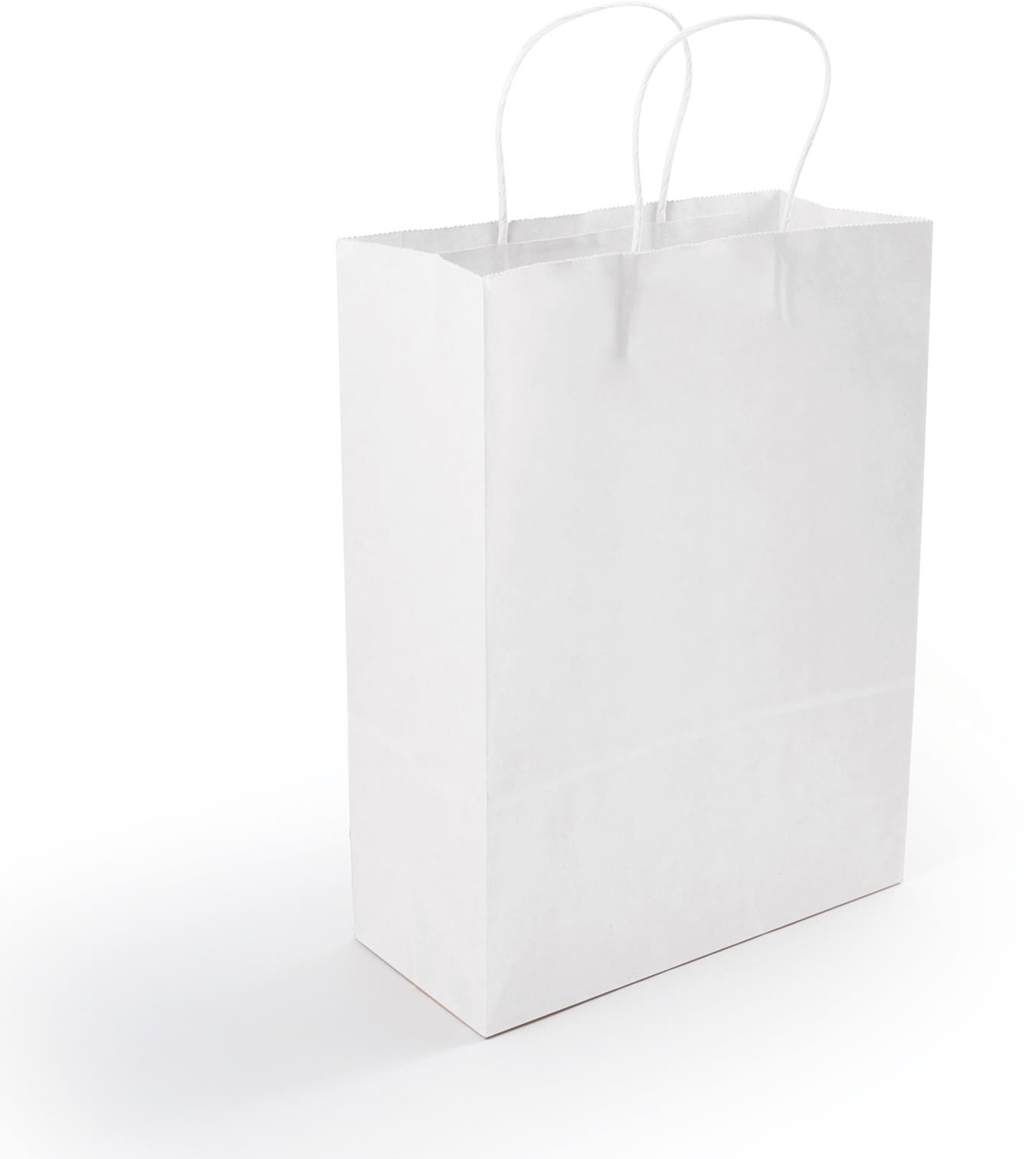 White Express Paper Bag Medium 