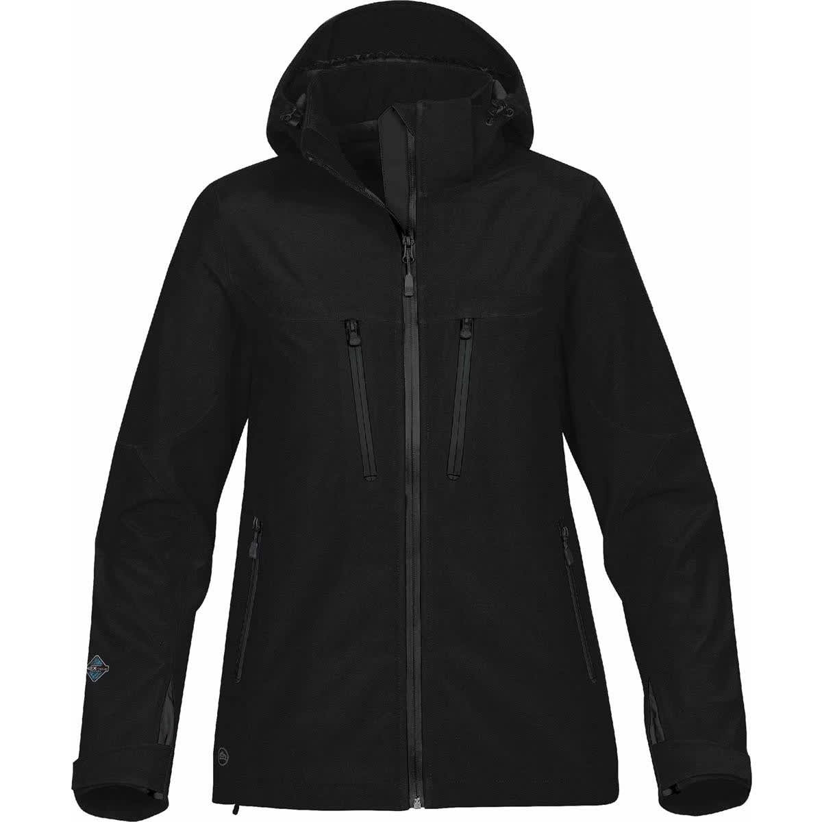 Charcoal Twill/Black Stormtech Women's Patrol Softshell