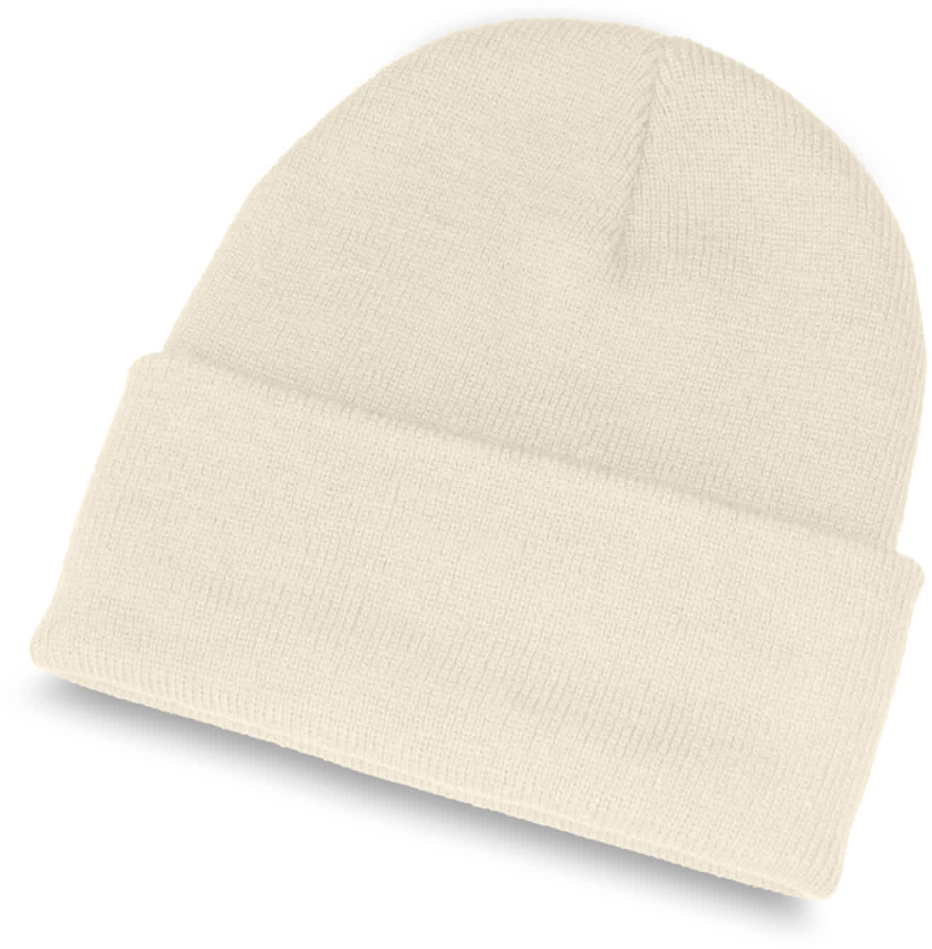 White Cordova Custom Knitted Beanie