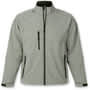 Grey Melange SOLS Relax Softshell Jacket