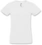 White SOLS Imperial Womens V Neck T-Shirt