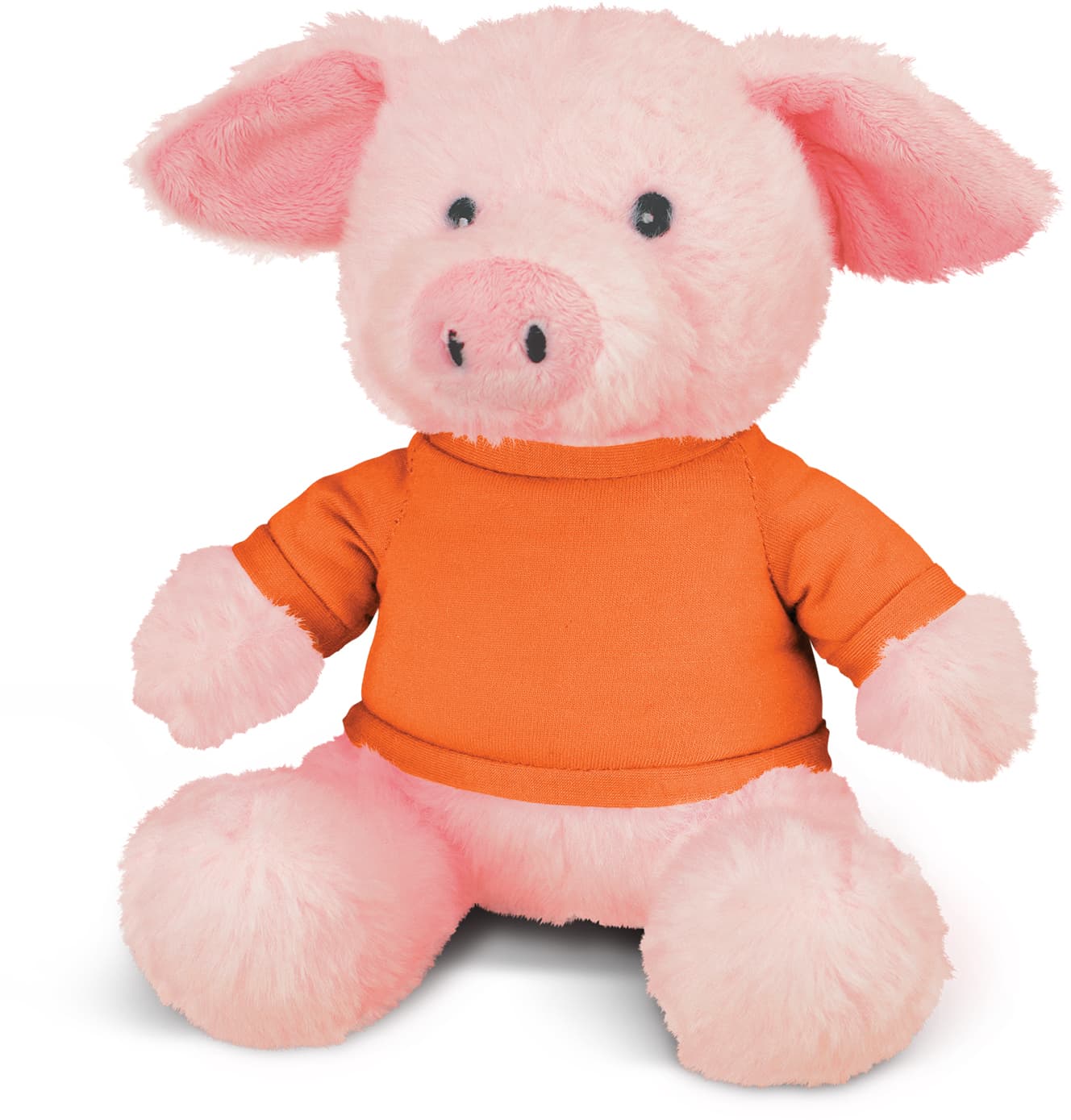 Orange Pig Plush Toy