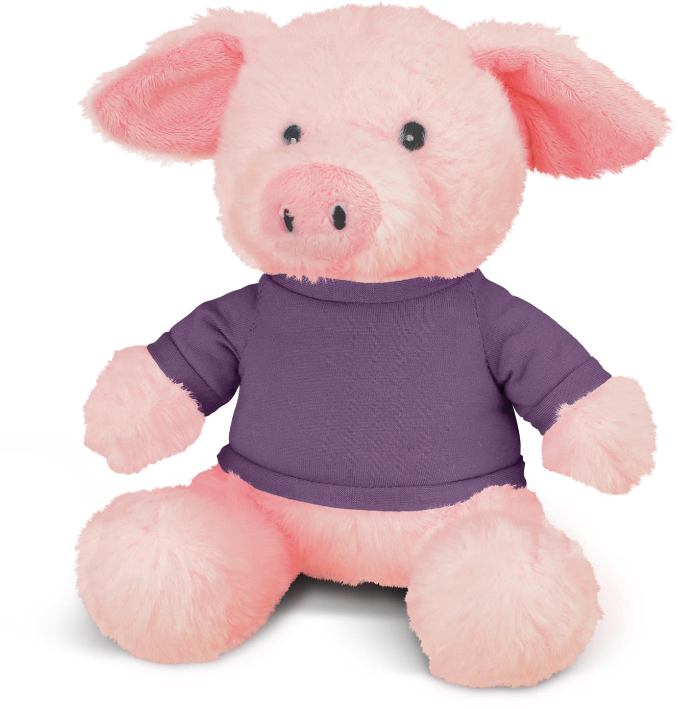 Purple Pig Plush Toy