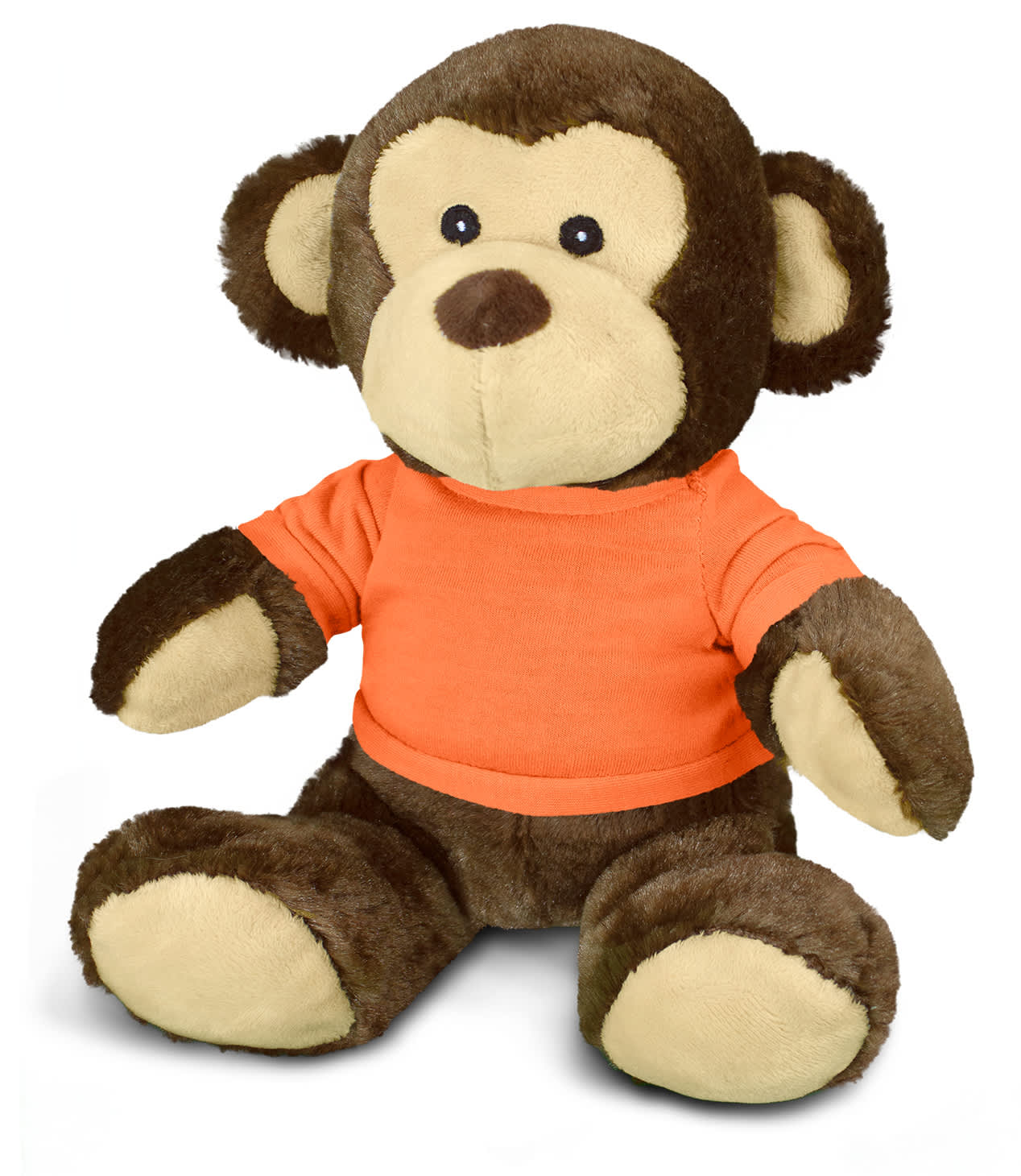 Orange Monkey Plush Toy