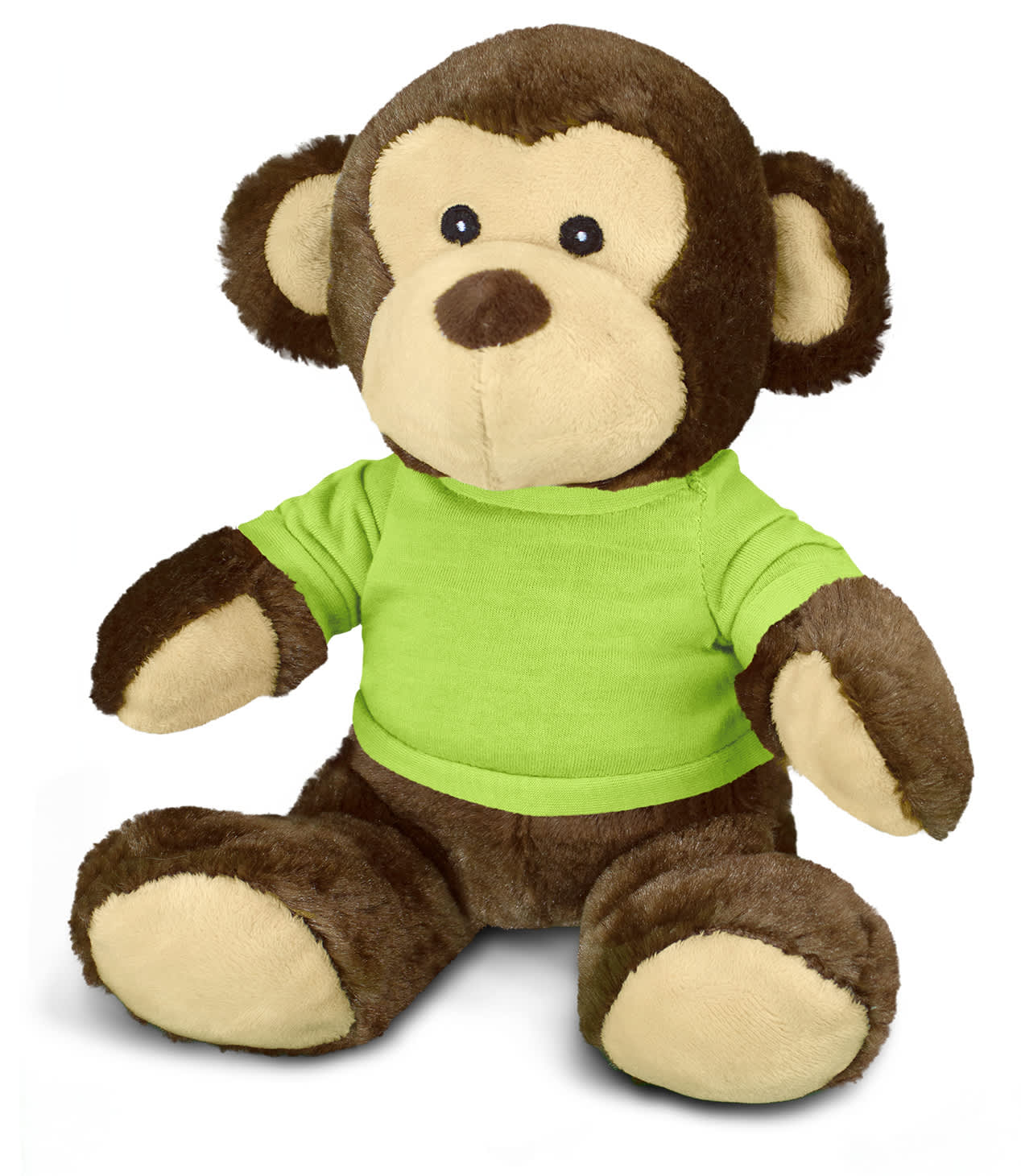 Bright Green Monkey Plush Toy