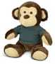 Navy Monkey Plush Toy