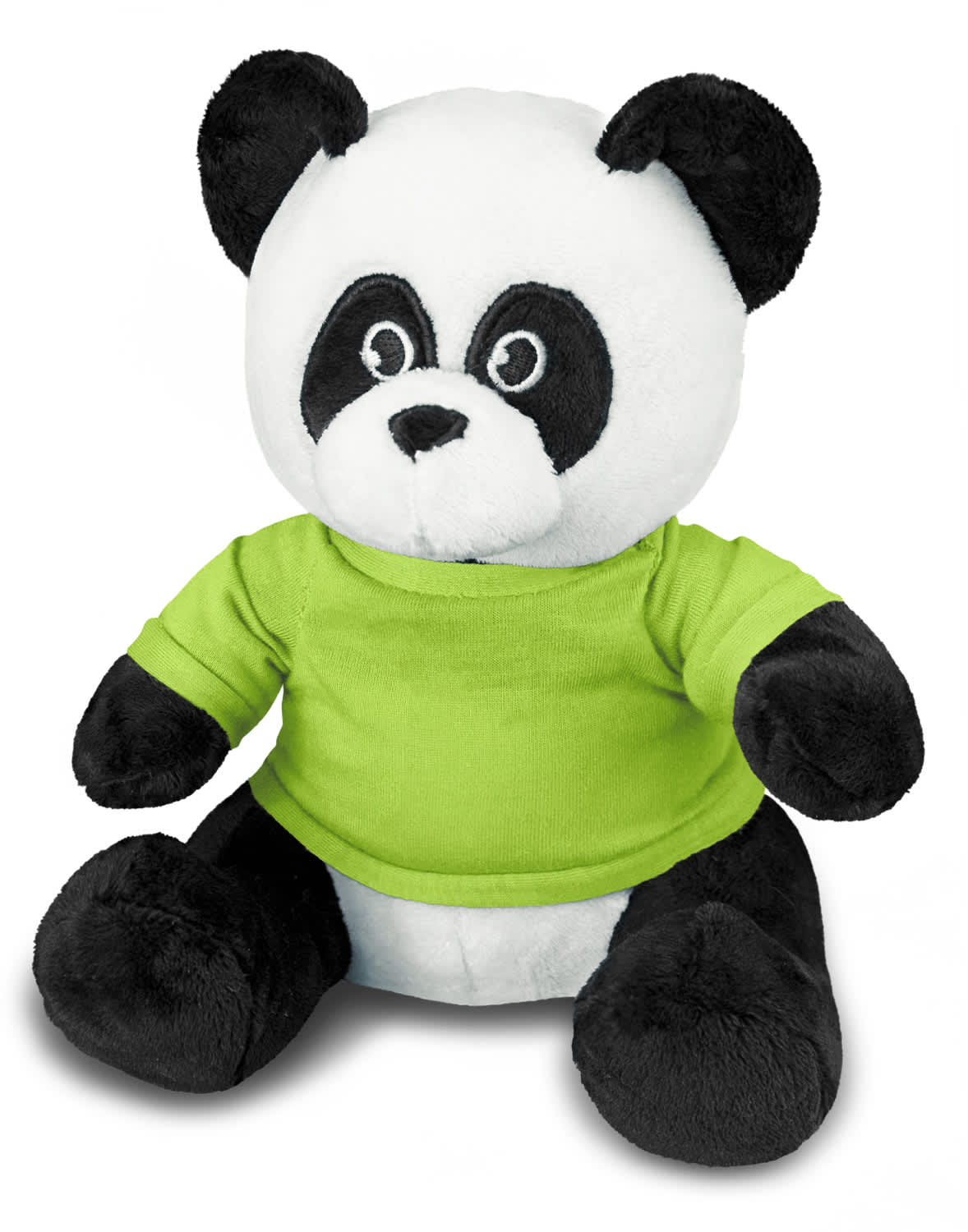 Bright Green Panda Plush Toy