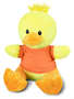 Orange Duck Plush Toy