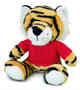 Red Tiger Plush Toy