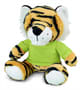 Bright Green Tiger Plush Toy