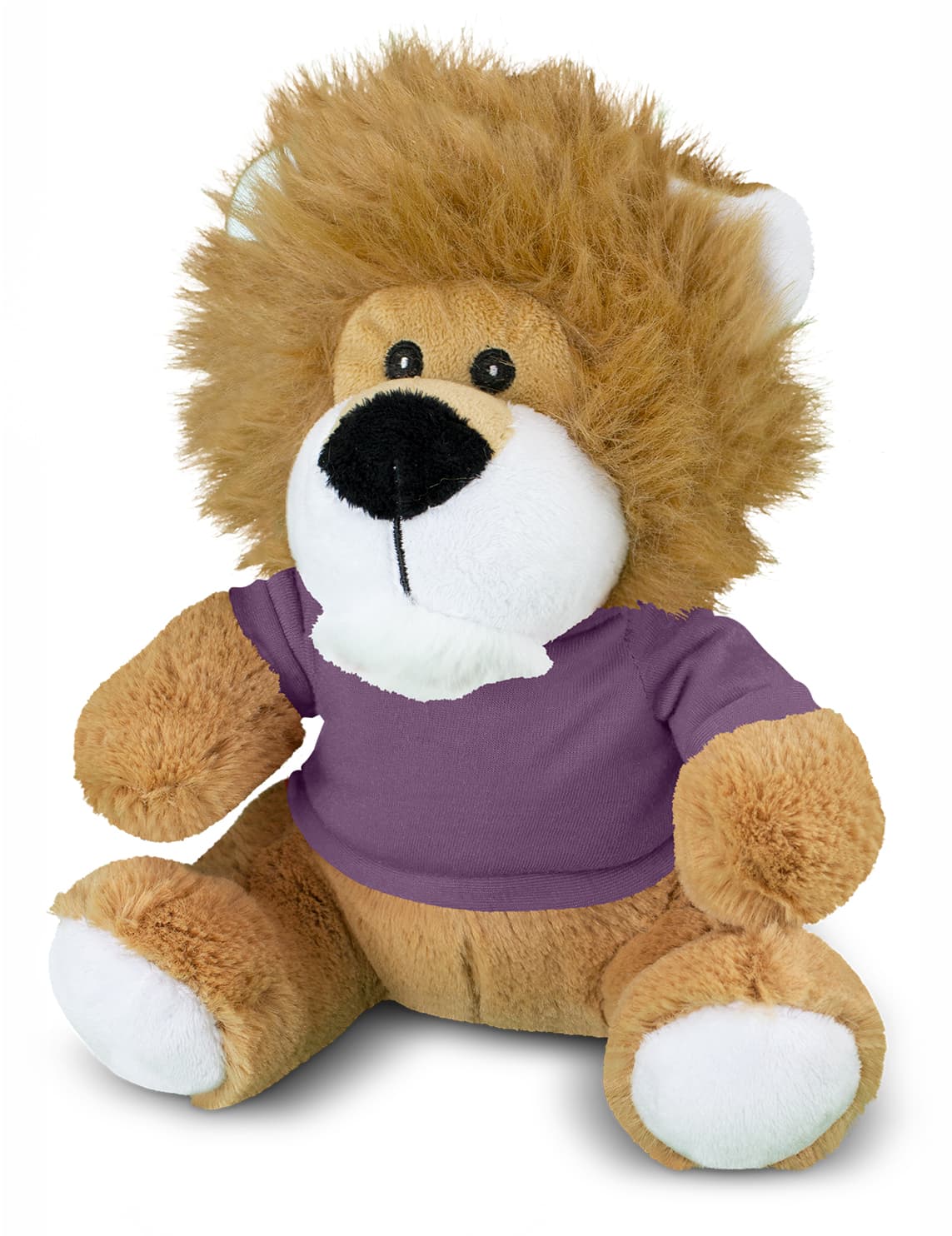 Purple Lion Plush Toy