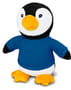 Dark Blue Penguin Plush Toy