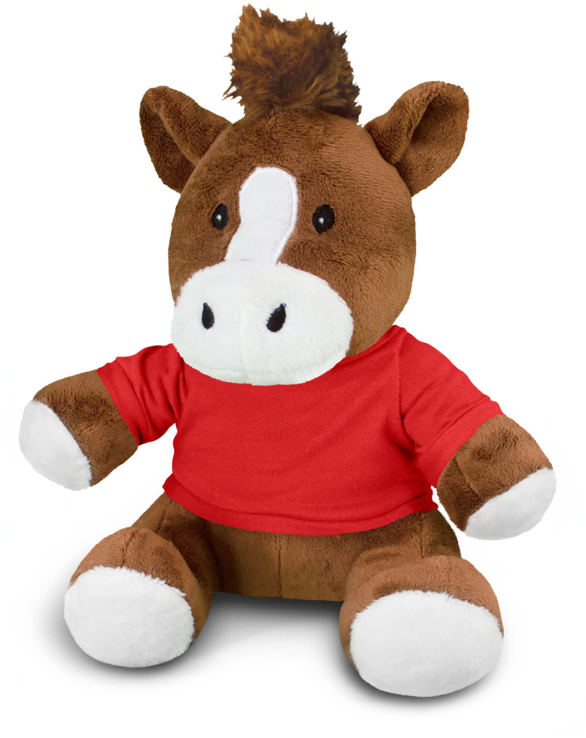 Red Horse Plush Toy