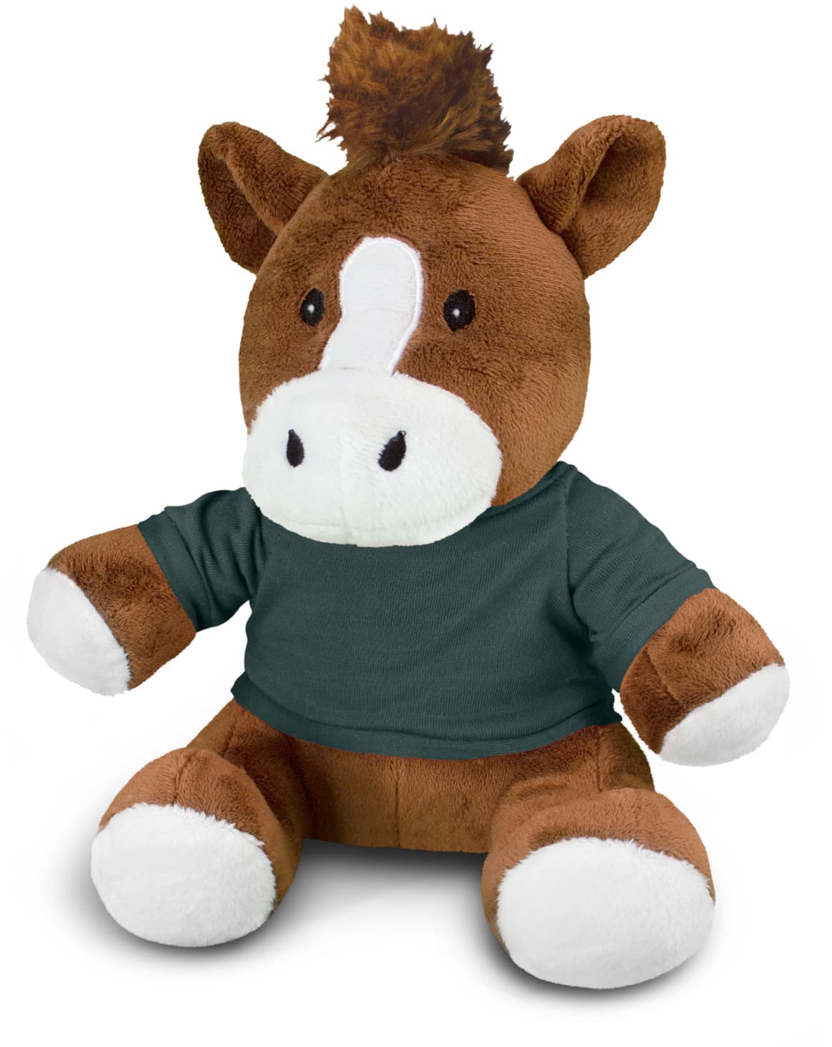 Navy Horse Plush Toy