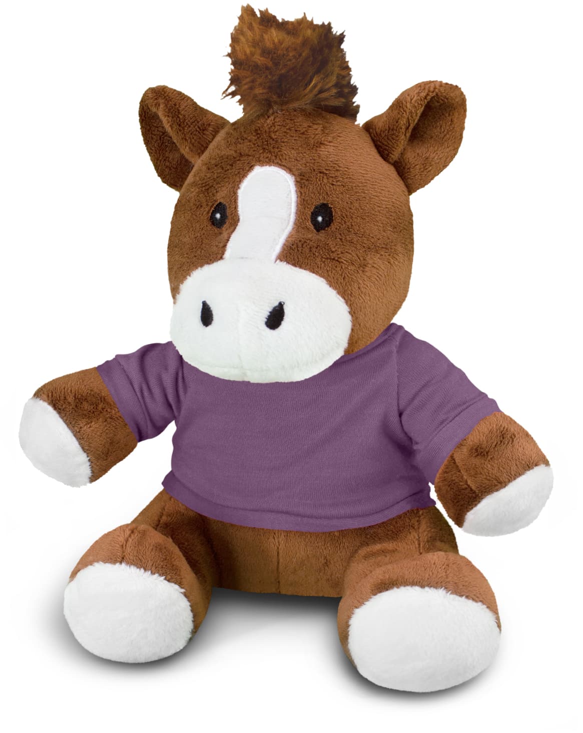 Purple Horse Plush Toy