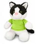 Bright Green Cat Plush Toy