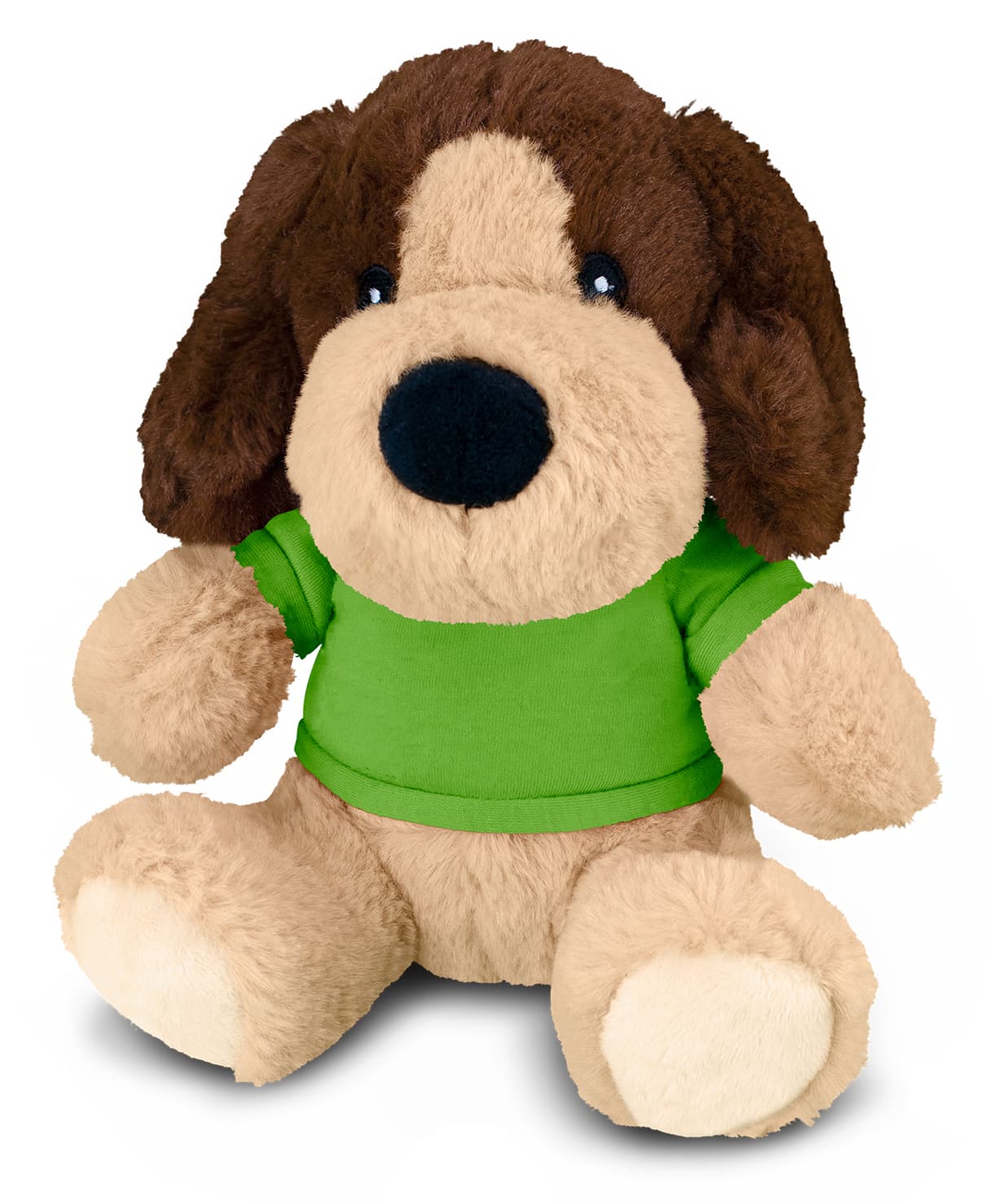 Bright Green Dog Plush Toy