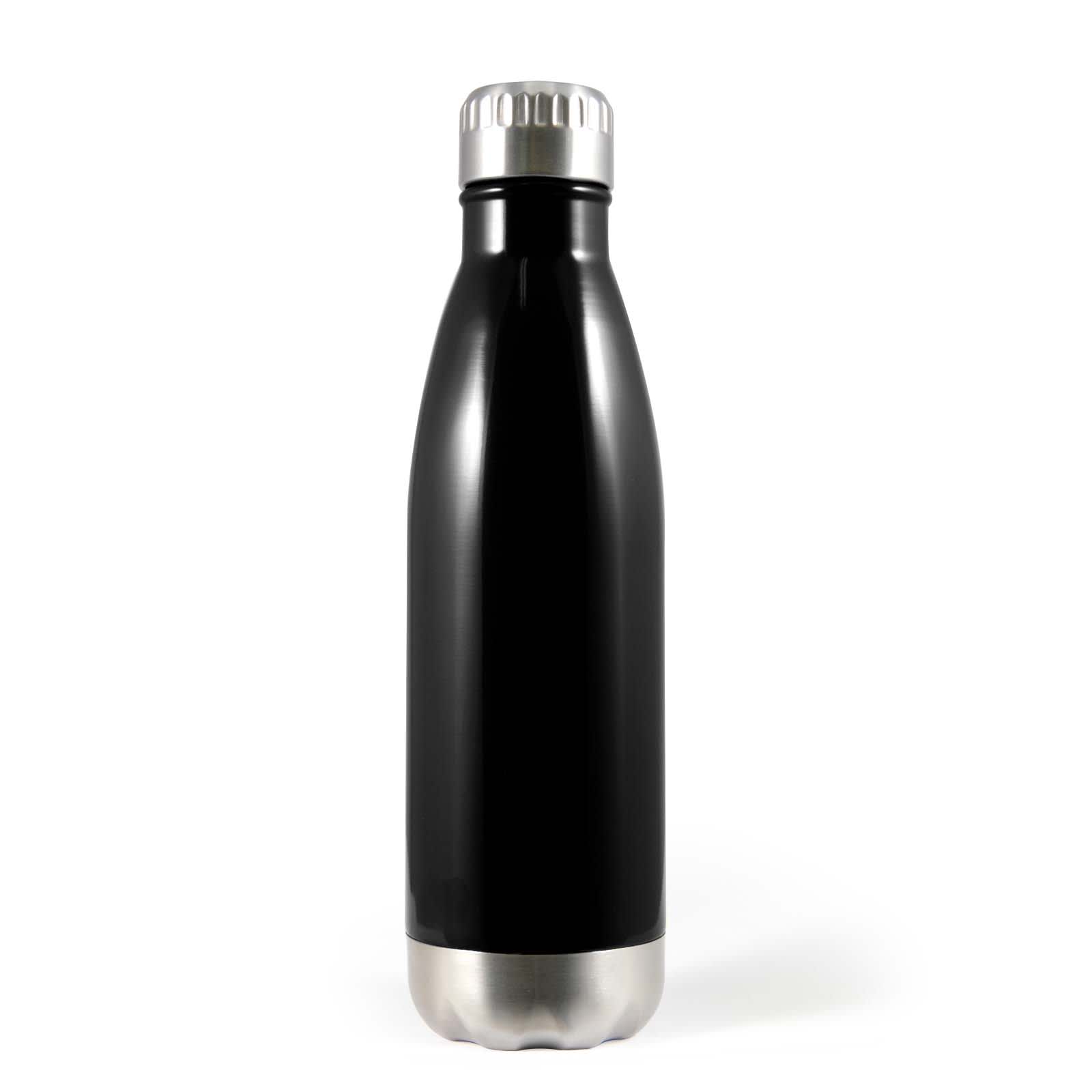 Black Soda Stainless Steel Drink Bottle