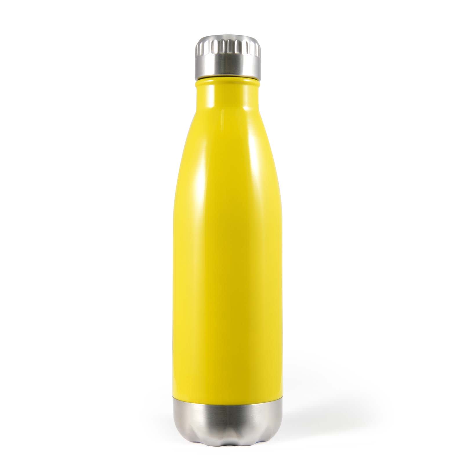 Yellow Soda Stainless Steel Drink Bottle