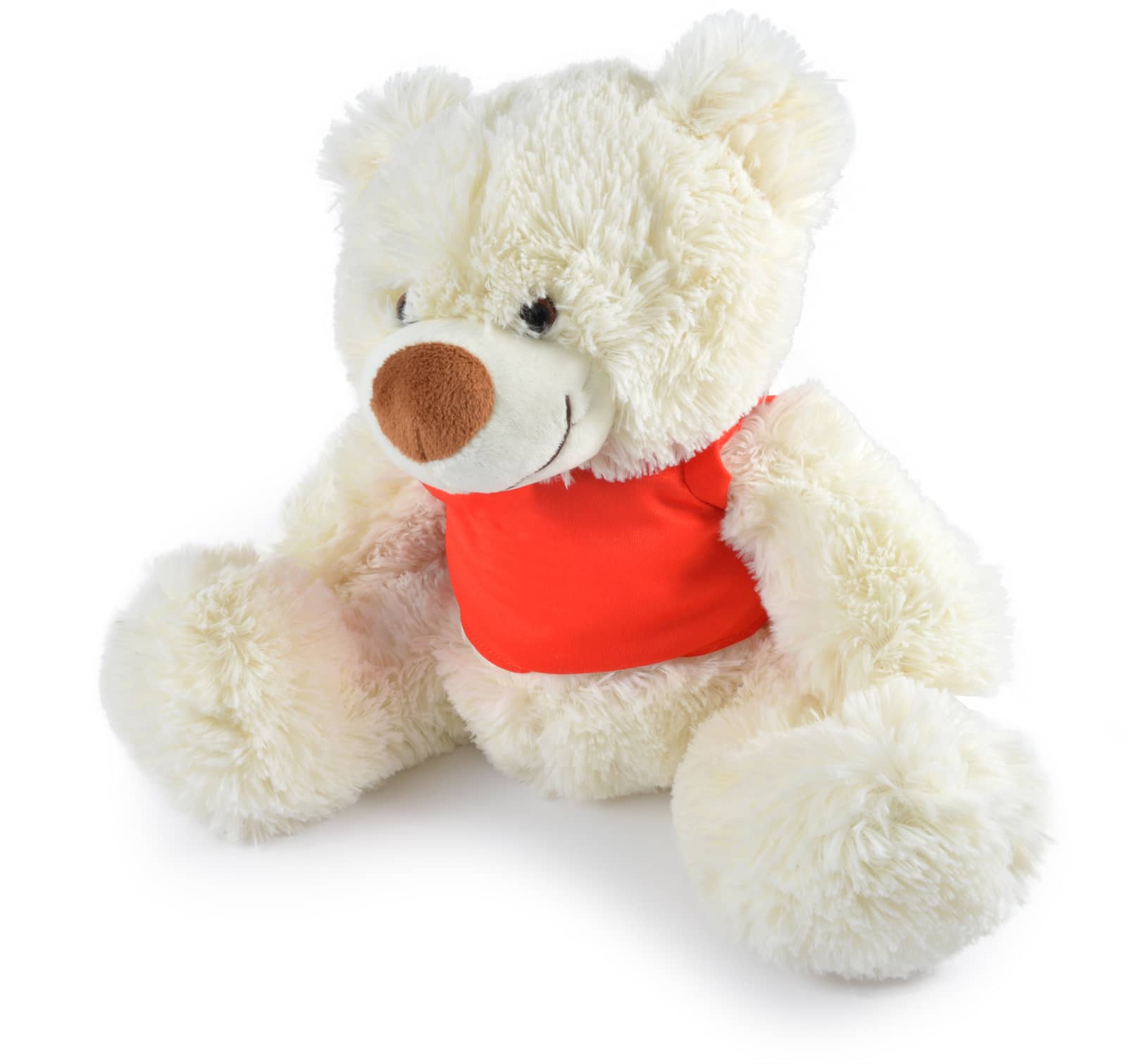 Red Coconut Plush Teddy Bear