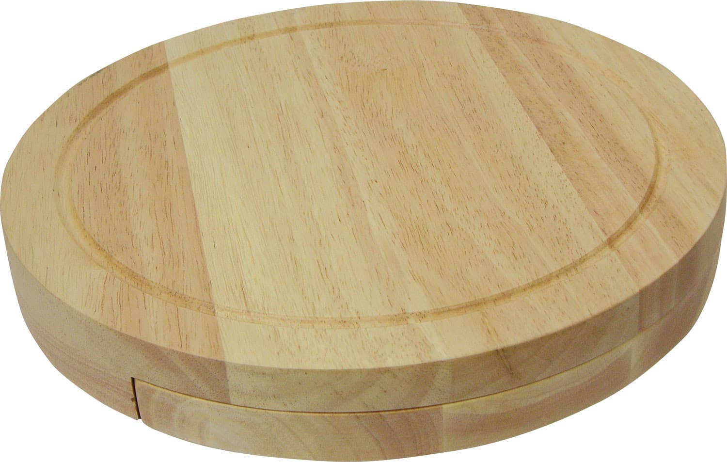 Natural Swivel Cheese Board Set