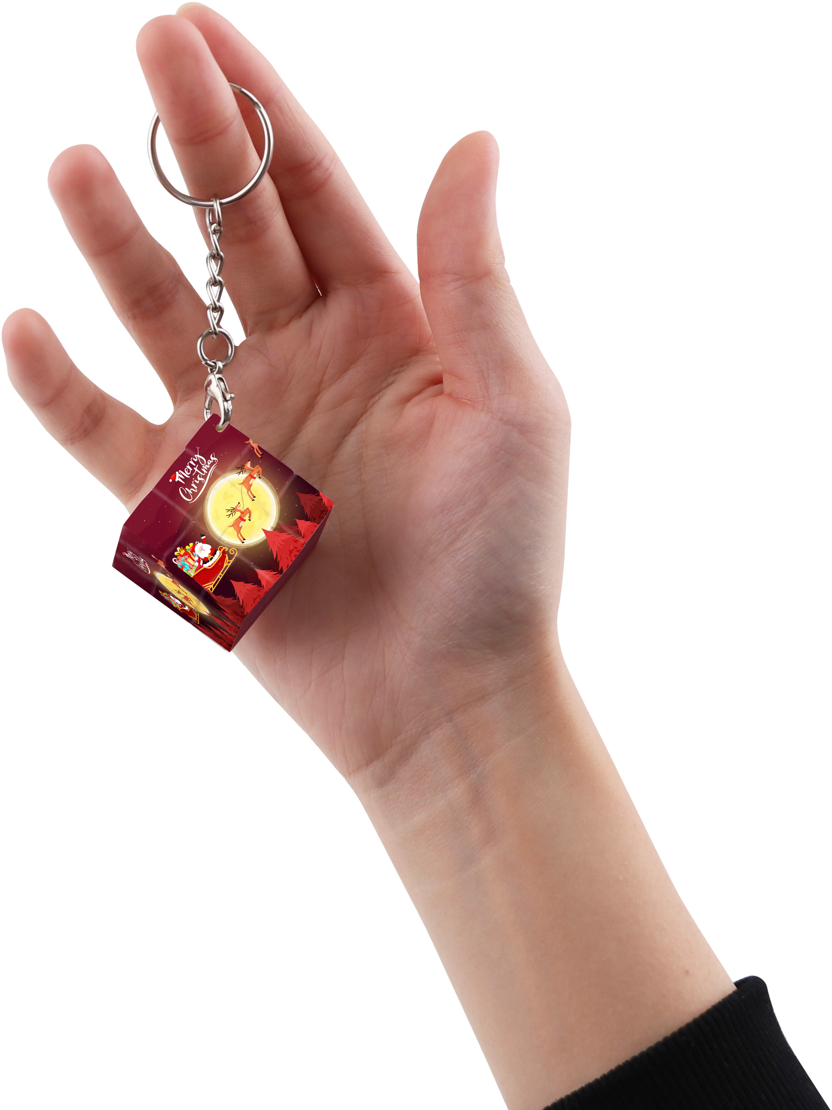 Puzzle Cube Keyring