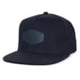 Navy Regal Flat Peak Cap with Patch