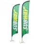 Large Concave Feather Banner 15ft 