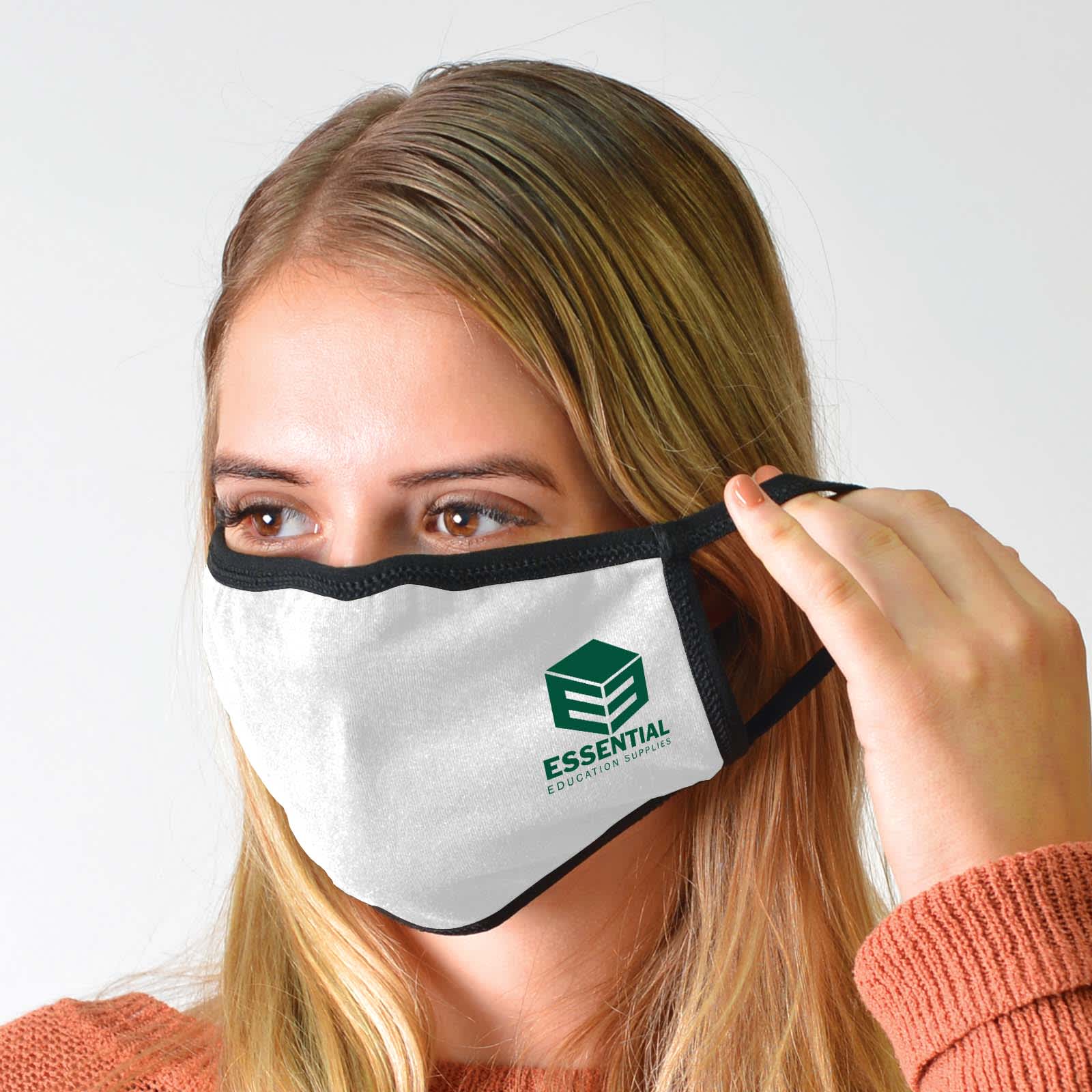 Custom Print 3 Layer Soft Cotton Face Mask