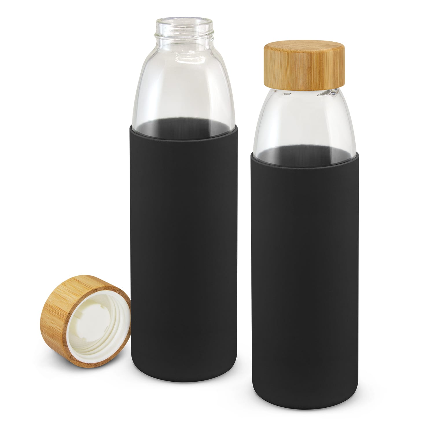 Black Solstice Glass Bottle