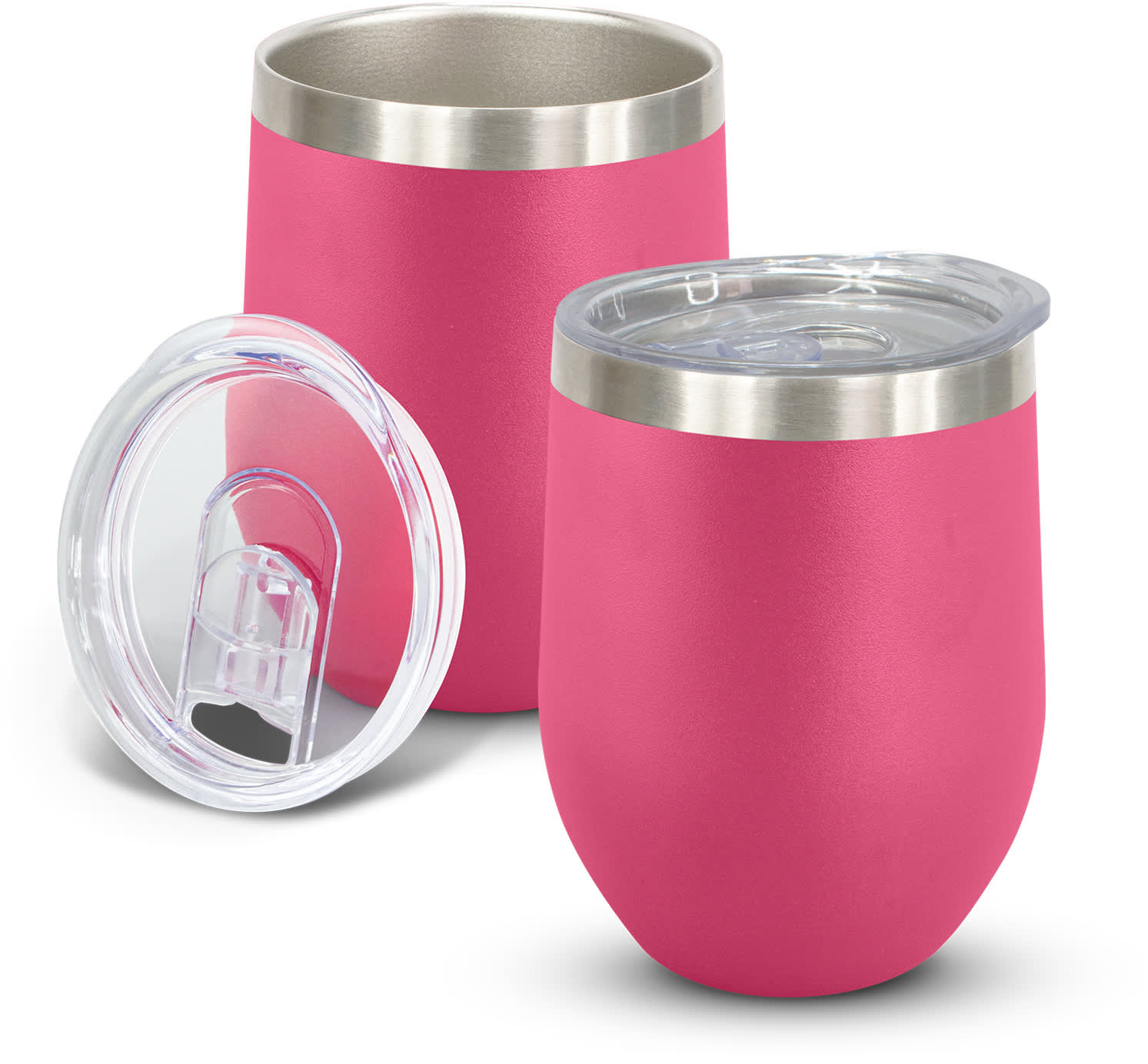 Pink Cordia Vacuum Cup - Powder Coated