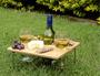 Folding picnic for two table set