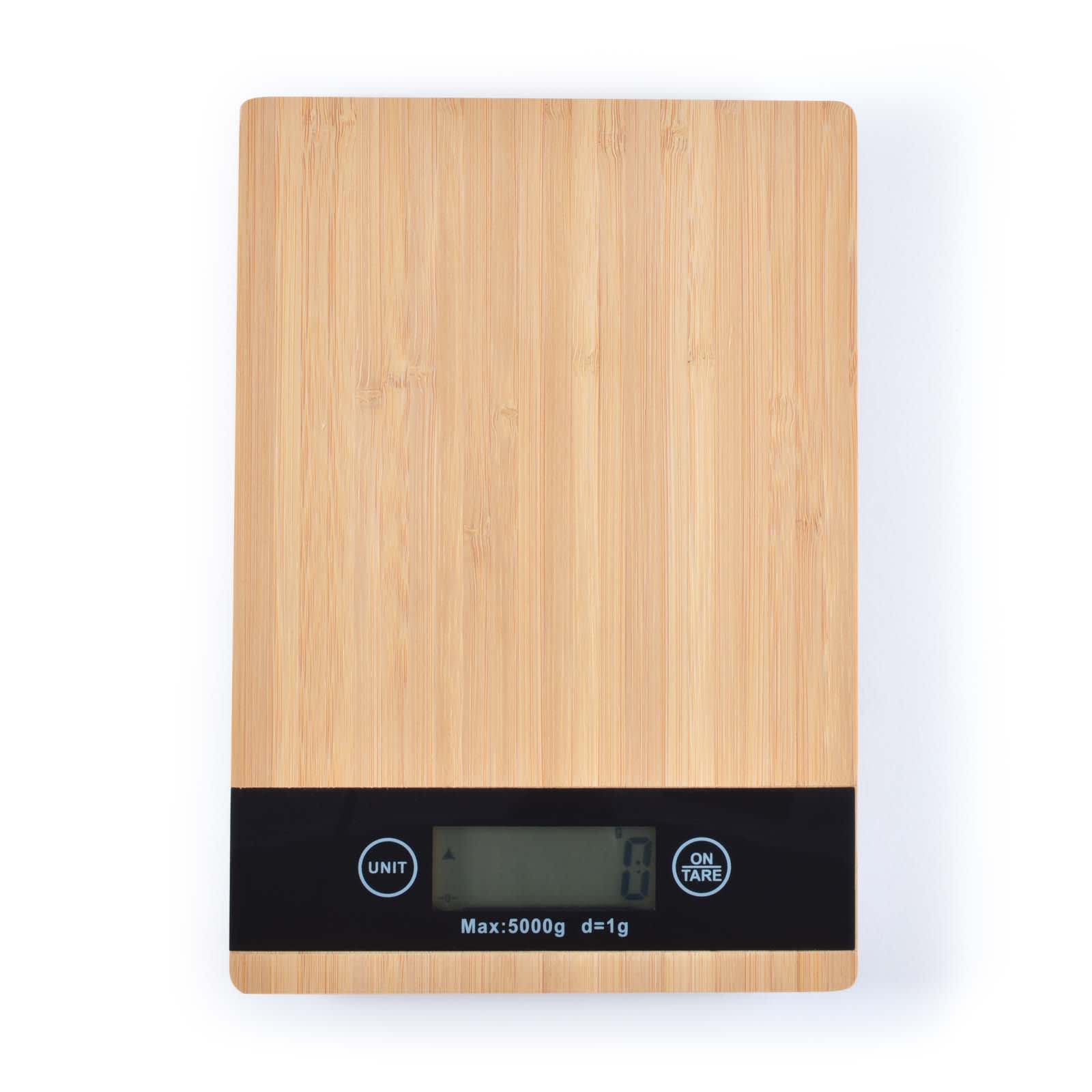 Bamboo Hercules Kitchen Scales