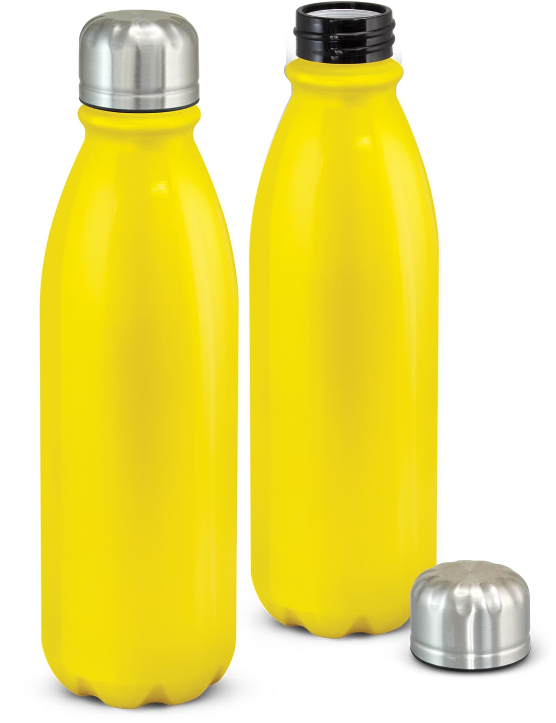 Yellow Mirage Aluminium Bottle