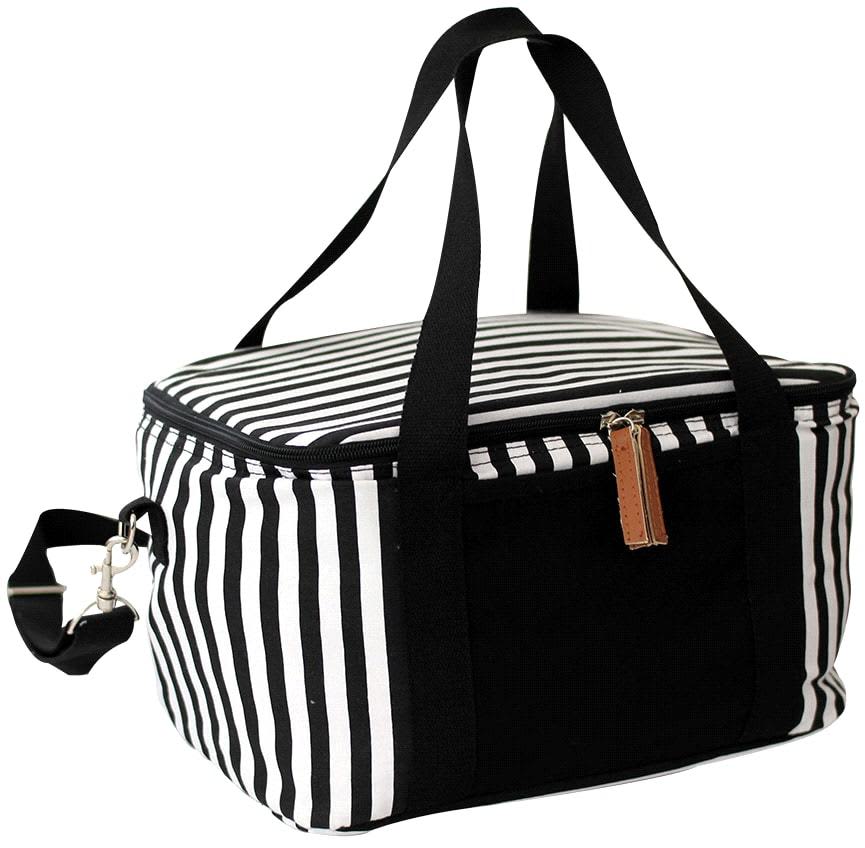 Striped Cotton Canvas Cooler