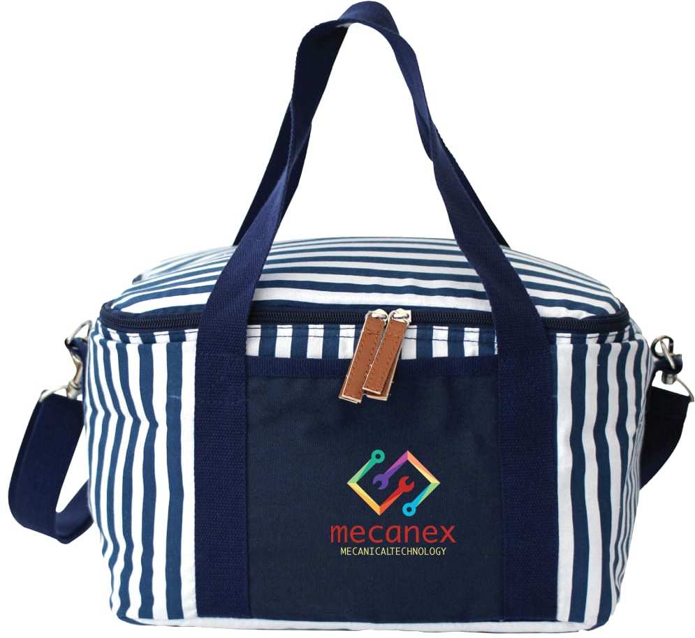 Striped Cotton Canvas Cooler